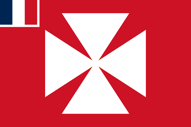 Flag of Uvea (1886-1887)