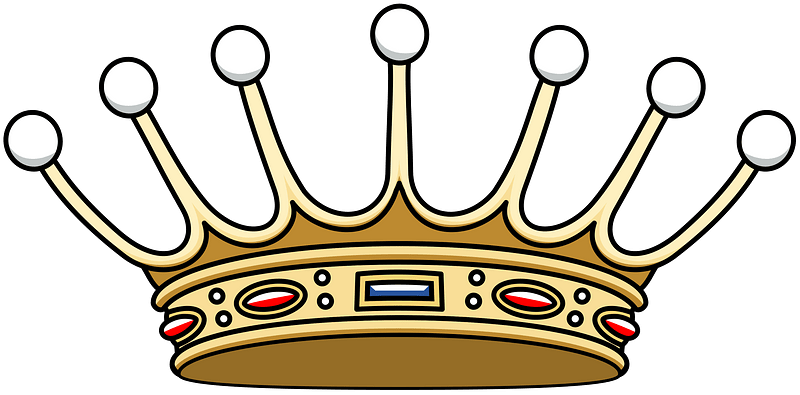 Hungarian crown - baron (bárói-korona)