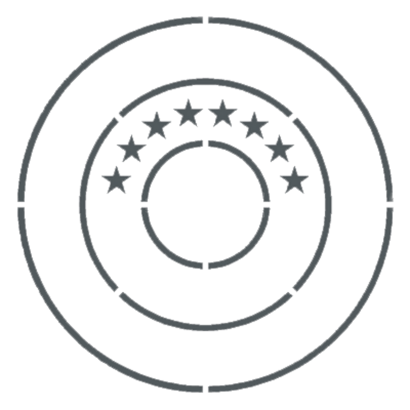 Roundel of Venezuela - National Guard - Low Visibility