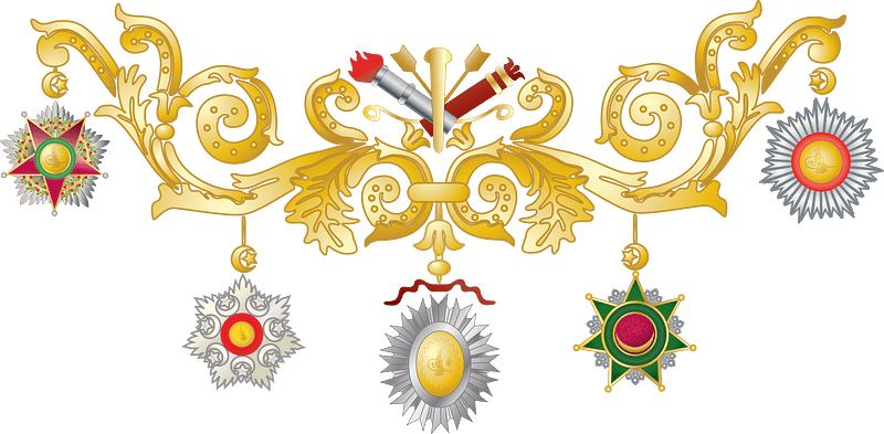Ridderorde Turkse wapen 1918