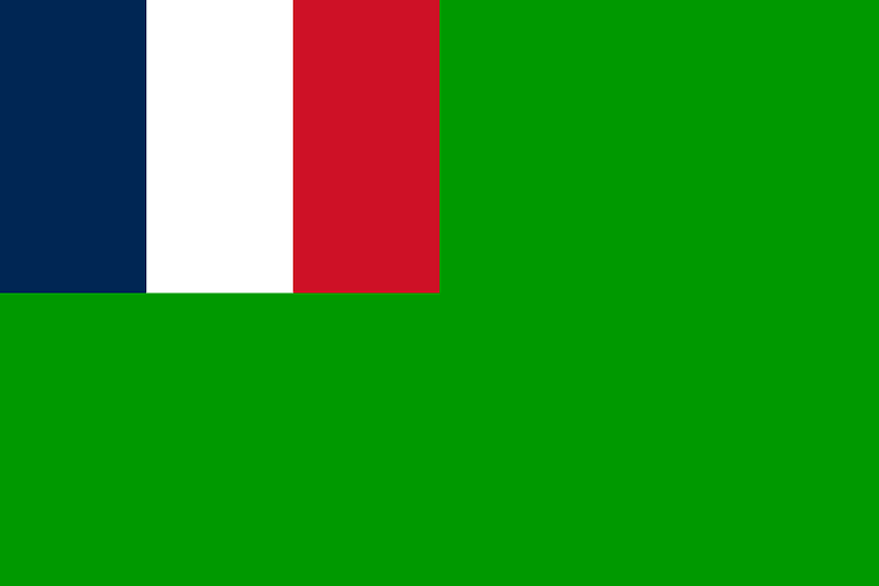 Flag of the Republic of Independent Guyana (1886-1887)