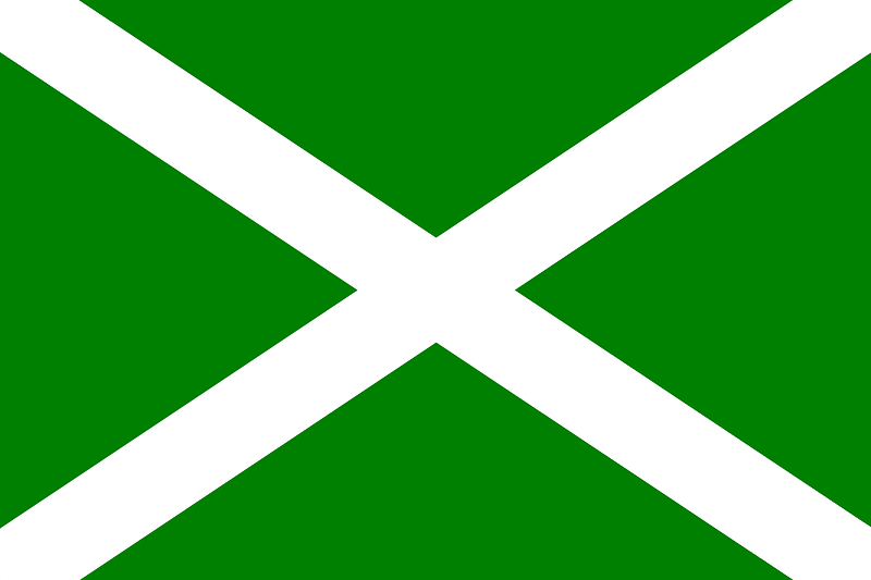 Flag of Riau-Lingga Sultanate - Yamtuan Muda (Personal Standard)
