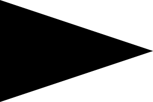 Flag of Riau-Lingga Sultanate - Civil Ensign