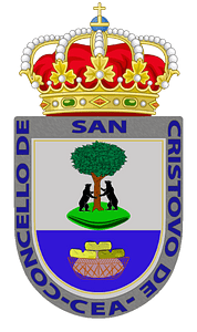 Escudo de San Cristovo de Cea, Ourense