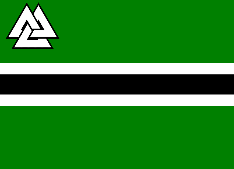 Vinland New Flag with Valknut