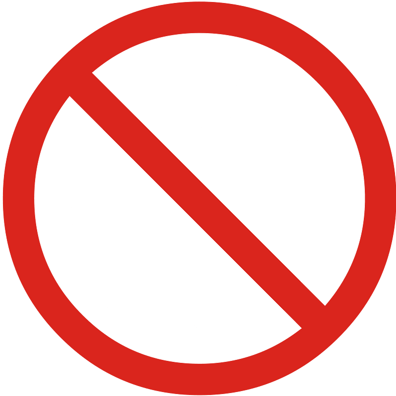 Apple Inc. Prohibited - White