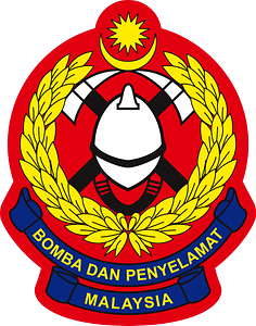 Logo of the Malaysian Fire and Rescue Department (old)