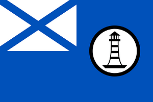 Russia, Flag of hydrogrphic vessels of the Navy 2000