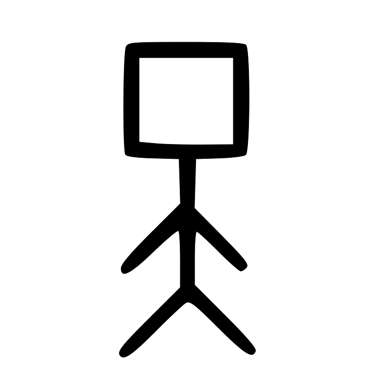 Zhou archaic form of Tian