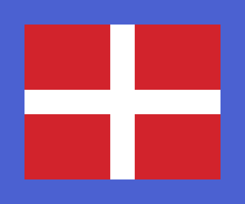 Naval jack of Italy (ca. 1900-1946)