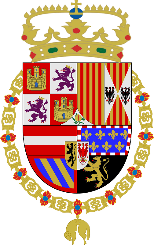 Escudo del Archiduque Carlos como Rey de España
