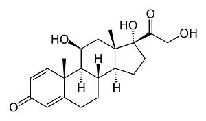 Prednisolone-2D-skeletal