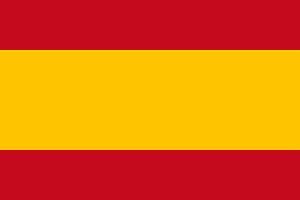 Simplified Flag of Spain (civil variant)