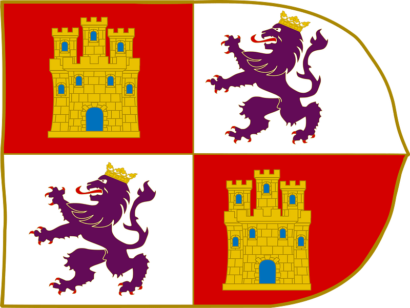 Bandera de la Corona de Castilla