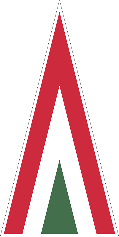Roundel of the Hungarian Air Force (1991-2007; wings)