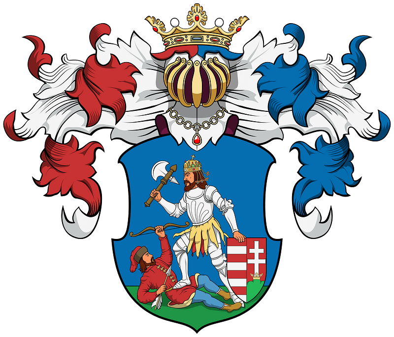 Coa Hungary County Nyitra (history) big