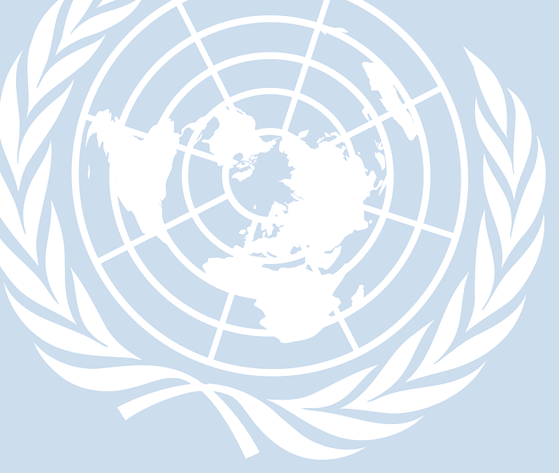 UN flag watermark