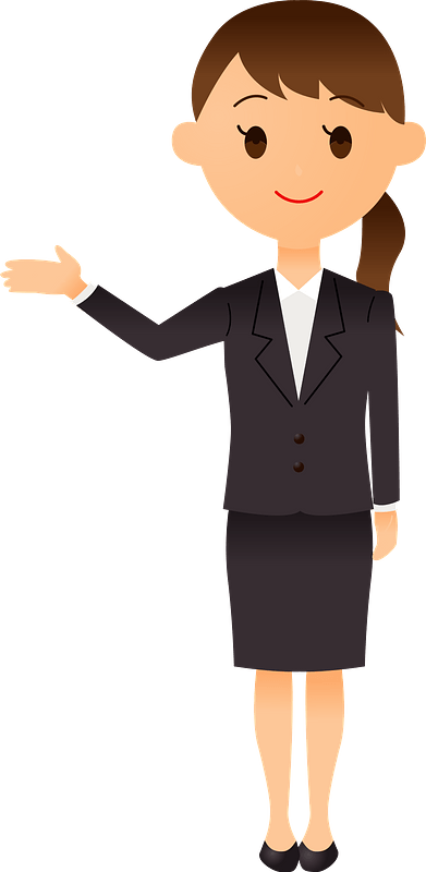 (Simone) Businesswoman Acting as a Guide