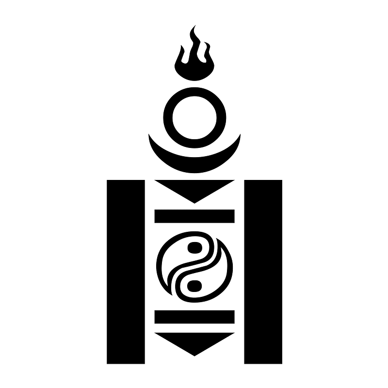 Soyombo symbol light