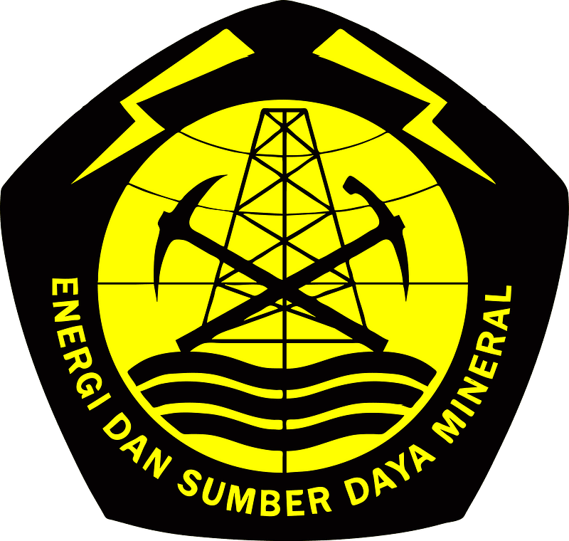 Logo of the Ministry of Energy and Mineral Resources of the Republic of Indonesia