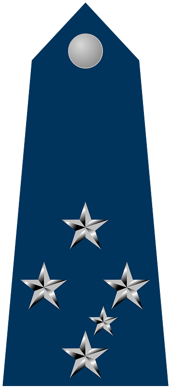 Brazilian Air Force marshal of the air rank insignia