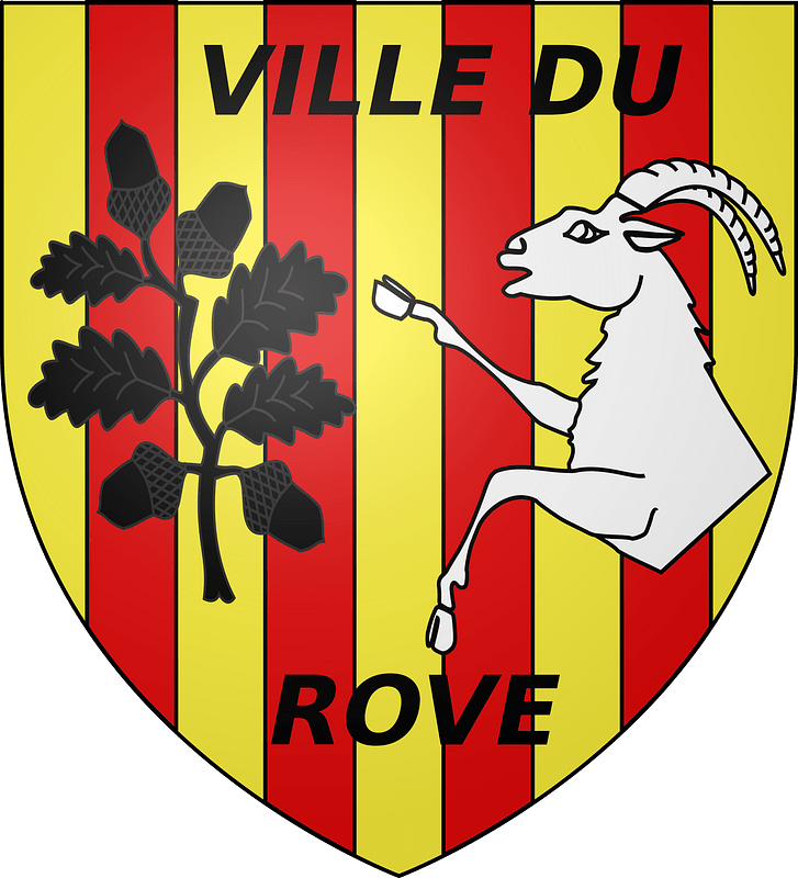 Blason de la ville de Le Rove (13)