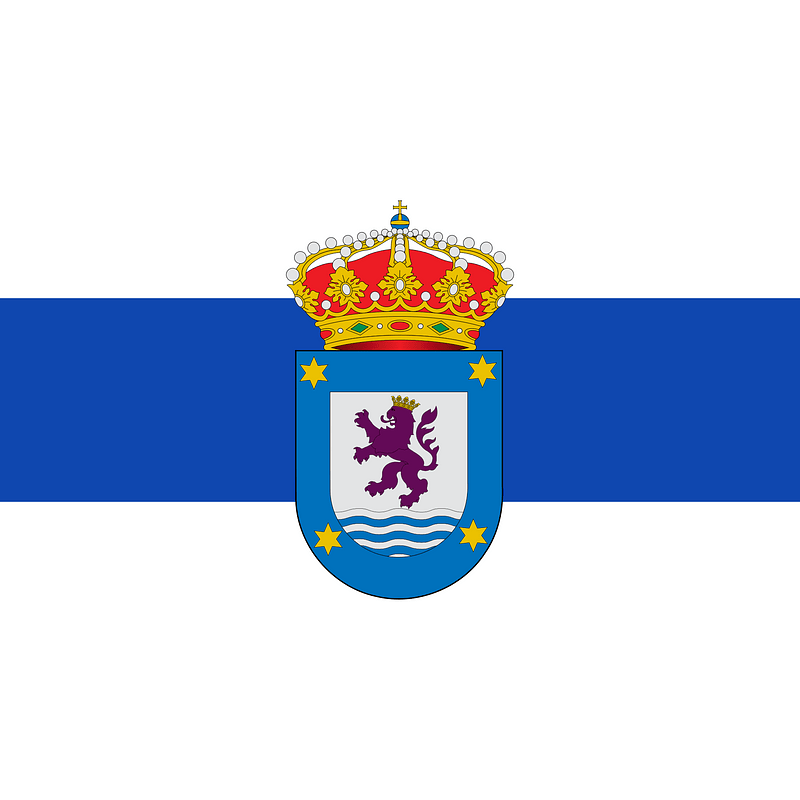 Flag of Sariegos Spain
