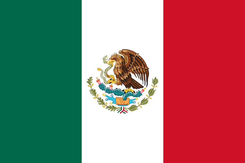 Flag of Mexico (3-2)
