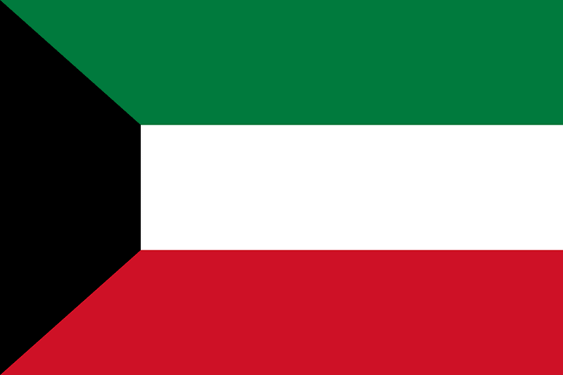 Flag of Kuwait (3-2)