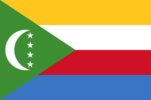 Flag of the Comoros (3-2)
