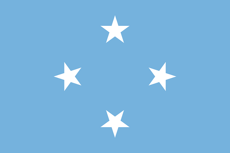 Flag of the Federated States of Micronesia (3-2)
