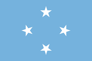 Flag of the Federated States of Micronesia (3-2)