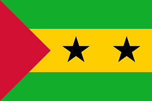 Flag of Sao Tome and Principe (3-2)