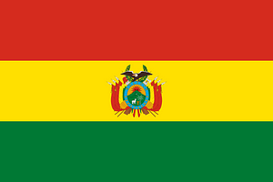 Flag of Bolivia (state, 3-2)