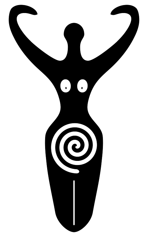 Spiral Goddess symbol neo-pagan 2