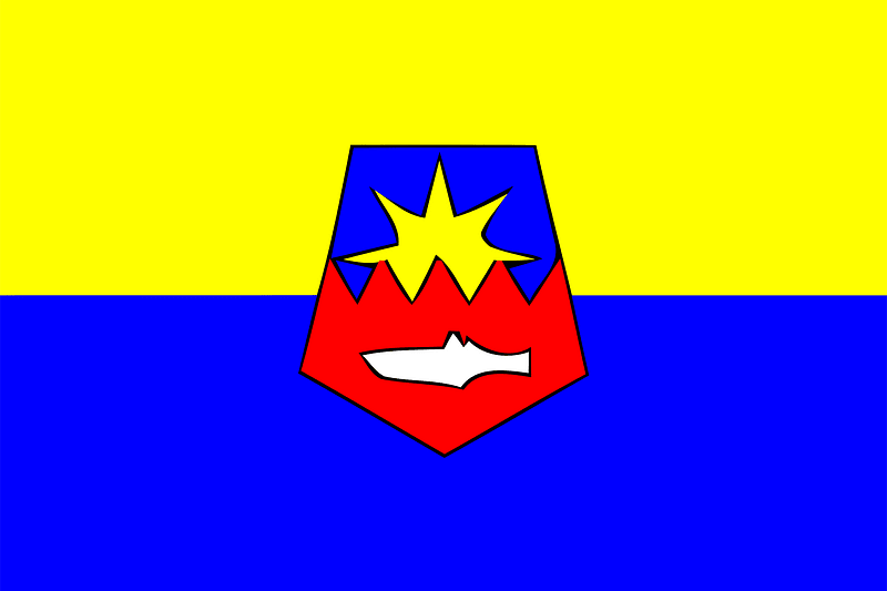 Flag of Al Hoceima province (1976-1997)