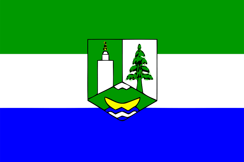 Flag of Chefchaouen province (1976-1997)