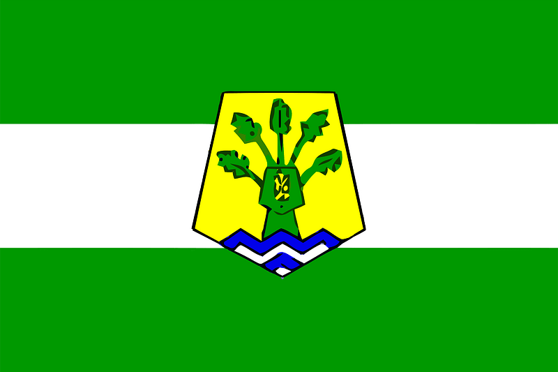 Flag of Ben Slimane province (1976-1997)
