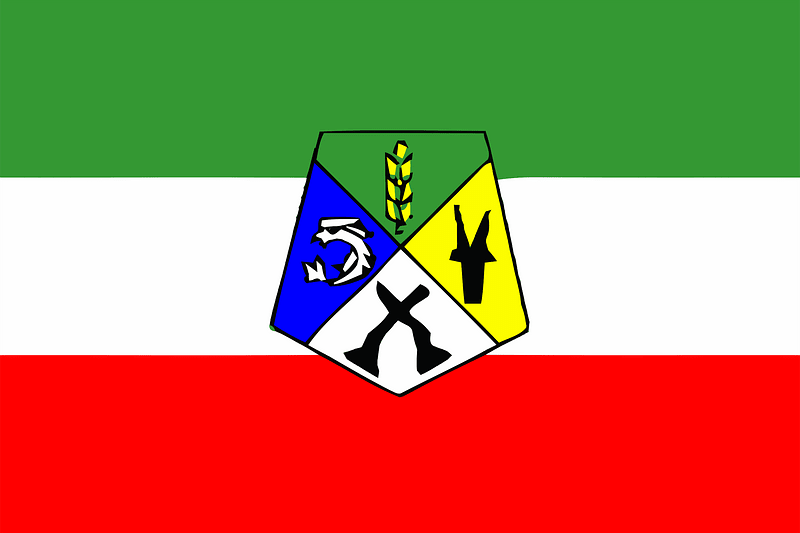 Flag of Boujdour province (1976-1997)