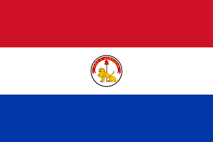 Flag of Paraguay (reverse 1990, 3-2)