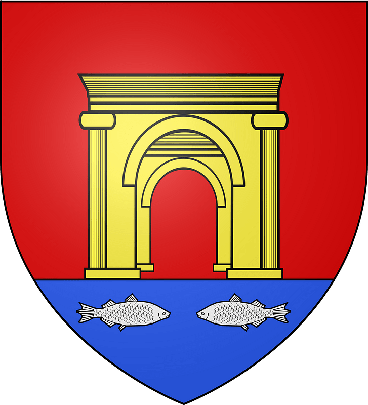 Blason de la ville de Saint-Chamas (13)