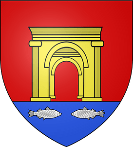 Blason de la ville de Saint-Chamas (13)