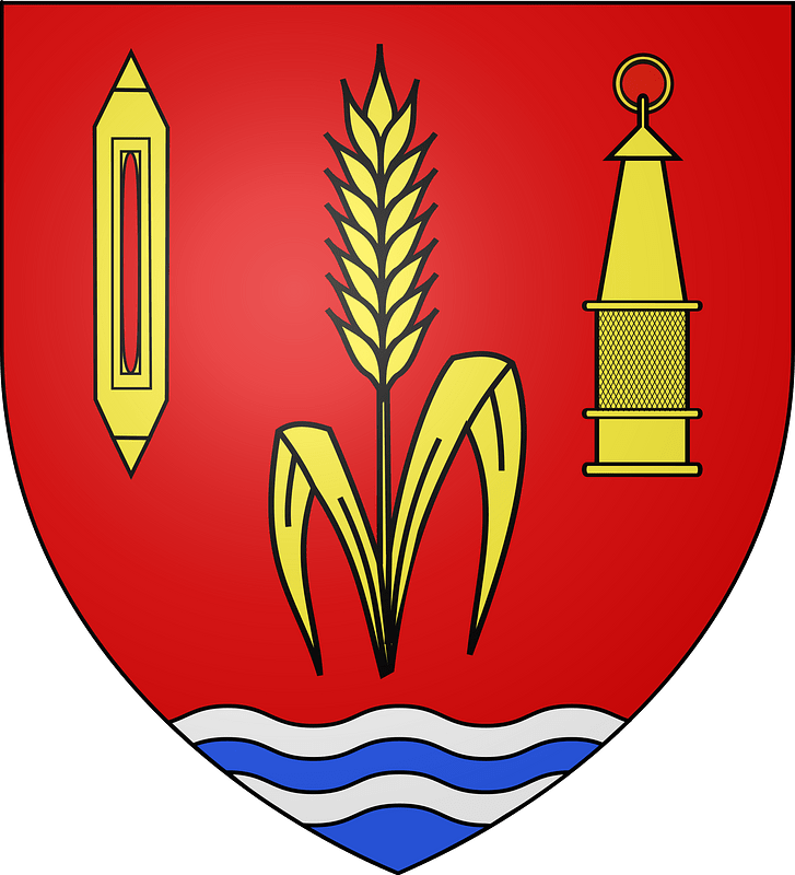 Blason de la ville de Bourbach-le-Bas (68)