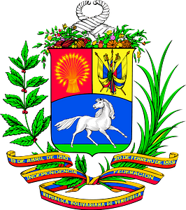 Coat of arms of Venezuela 1954-2006