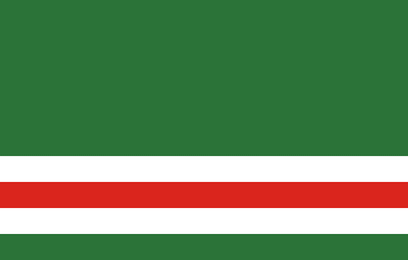 Flag of Chechen Republic of Ichkeria