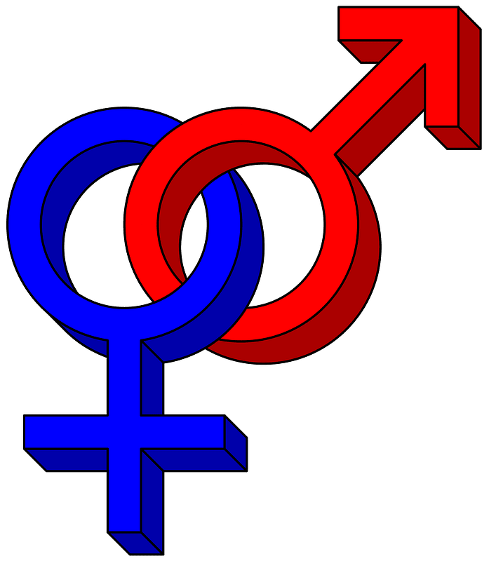 Heterosexual-symbol-3D-blue-red
