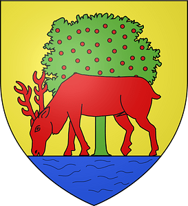 Blason de la ville d'Hirtzbach (68)