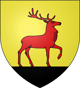 Blason de la ville d'Hirtzfelden (68)