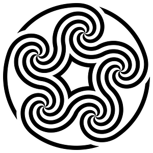 Five-fivefold-spirals-Pentaskelion-simpler