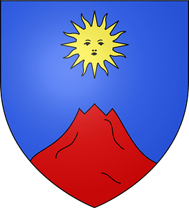 Blason chaumont en vexin france
